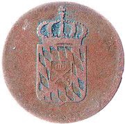 2 Pfenning - Maximilian I Joseph obverse image