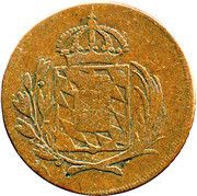 1 Kreuzer - Maximilian I Joseph Occupation of Tyrol obverse image