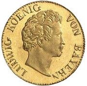 1 Kreuzer - Louis I Gold Pattern obverse image