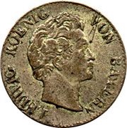 1 Kreuzer - Louis I obverse image