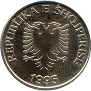5 Lekë obverse image