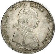 1 Conventionsthaler - Maximilian I Joseph Königstaler obverse image