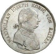 1 Conventionsthaler - Maximilian I Joseph Königstaler obverse image