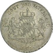 1 Conventionsthaler - Maximilian I Joseph, Germany, 1807-1822 reverse image