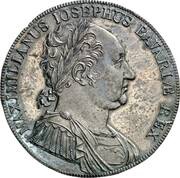 1 Conventionsthaler - Maximilian I Joseph Bavarian Constitution - Pattern obverse image