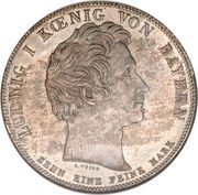 1 Conventionsthaler - Louis I Geschichtstaler; Transfer of University obverse image