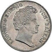 1 Conventionsthaler - Louis I Geschichtstaler; Treaty Signing - Pattern obverse image