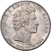 1 Conventionsthaler - Louis I Geschichtstaler; Prince Otto - Pattern obverse image