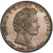 1 Conventionsthaler - Louis I Customs Union obverse image