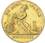 1 Ducat - Maximilian I Joseph Isargold-Dukat, Germany, 1821 reverse image