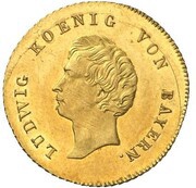 1 Goldgulden - Louis I Neujahrsgoldgulden obverse image