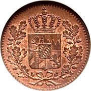 1 Pfennig - Louis I / Maximillian II obverse image
