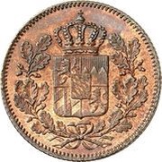 2 Pfennige - Louis I obverse image