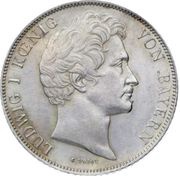 1 Gulden - Louis I obverse image