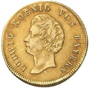 1 Goldgulden - Louis I Neujahrsgoldgulden obverse image
