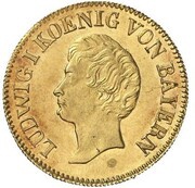 1 Goldgulden - Louis I Neujahrsgoldgulden obverse image