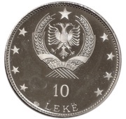 10 Lekë Skanderbeg's Death obverse image