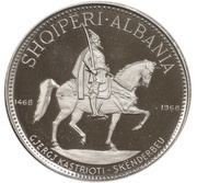 10 Lekë Skanderbeg's Death reverse image