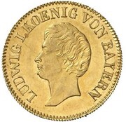 1 Goldgulden - Louis I Neujahrsgoldgulden obverse image