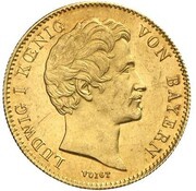 1 Goldgulden - Louis I Neujahrsgoldgulden obverse image