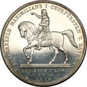 2 Thalers / 3½ Gulden - Louis I Maximilian I reverse image