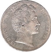 2 Thalers / 3½ Gulden - Louis I Albert Dürer obverse image