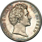 2 Thalers / 3½ Gulden - Louis I Marriage obverse image