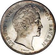 2 Thalers / 3½ Gulden - Louis I Academy of Erlangen obverse image
