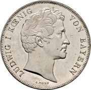 2 Thalers / 3½ Gulden - Louis I Chancellor Baron of Kreittmayr obverse image