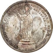 2 Thalers / 3½ Gulden - Louis I Bishop Julius Echter of Mespelbrunn, Germany, 1847 reverse image