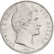 2 Thalers / 3½ Gulden - Louis I Abdication of Louis I for Maximilian obverse image