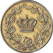 1 Ducat - Maximilian II Mule Pattern, Germany, 1848-1864 reverse image