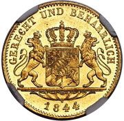 1 Ducat - Louis I, Germany, 1840-1848 reverse image
