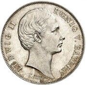1 Gulden - Louis II obverse image
