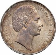 1 Vereinsthaler - Louis II obverse image