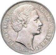 1 Vereinsthaler - Louis II obverse image