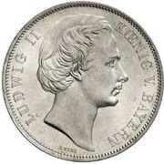 1 Vereinsthaler - Louis II obverse image