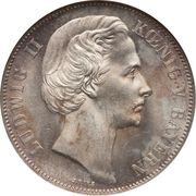 1 Vereinsthaler - Louis II "Siegestaler" obverse image