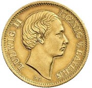 1 Goldgulden - Louis II Neujahrsgoldgulden obverse image