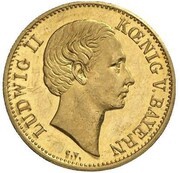 1 Goldgulden - Louis II Neujahrsgoldgulden obverse image