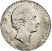2 Vereinsthaler - Louis II obverse image