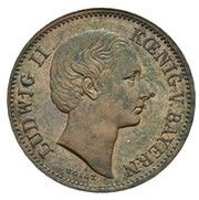 2 Ducats - Louis II Royal bodyguards - Pattern obverse image