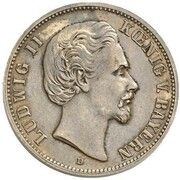 2 Marks - Louis II Pattern obverse image