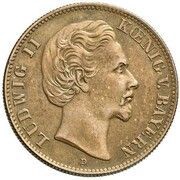 2 Marks - Louis II Pattern obverse image