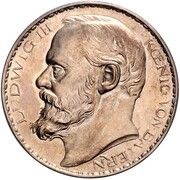 3 Mark - Louis III Pattern obverse image
