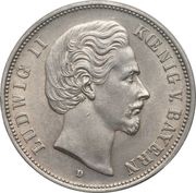 5 Mark - Louis II obverse image
