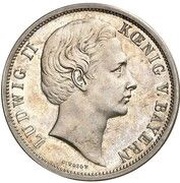 5 Mark - Louis II Pattern obverse image