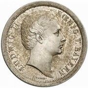 5 Mark - Louis II Pattern obverse image