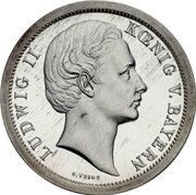 5 Mark - Louis II Pattern obverse image