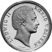 5 Mark - Louis II Pattern obverse image